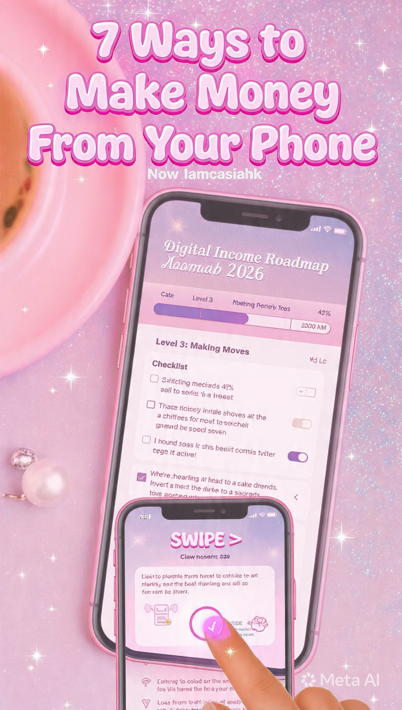 You Just Unlocked the Digital Income Cheat Code 💸 Interactive Playbook💕